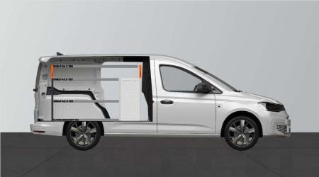 D-PRO5 Equipamiento para vehículos para la VW Caddy Cargo & Ford Connect L2
