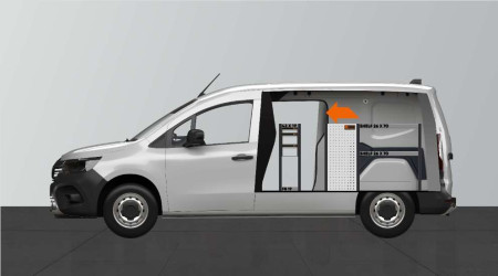 LD26 Equipamiento para vehículos para la Citan, Kangoo & Townstar L2