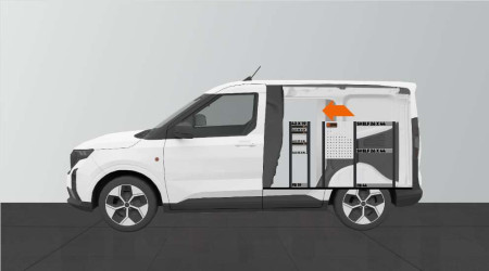 LD26 Equipamiento para vehículos para la Ford Courier L1
