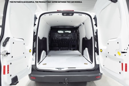 Revestimiento, paredes y piso para Caddy L1, puertas dobles (hasta 2020)