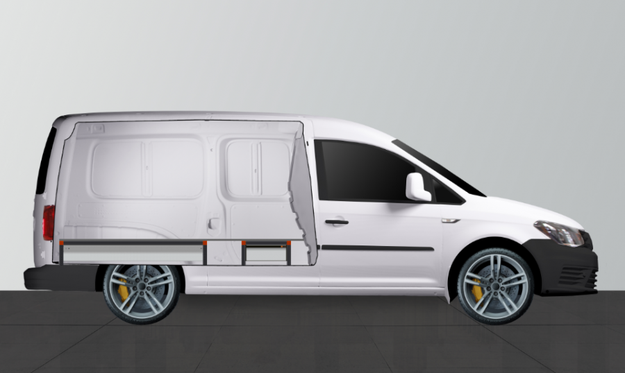 Kit De 2 Cojinetes De Barra Estabilizadora Trasera LEMFÖRDER Para VW Caddy - Diámetro 19mm