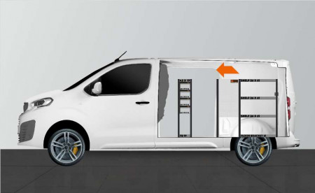 LD26 Equipamiento para vehículos para la Expert, Jumpy, Vivaro, Scudo & ProAce L2