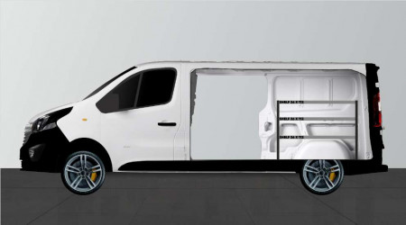SHORT26 Equipamiento para vehículos para la Talento, NV300 & Trafic L2