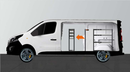 LD26 Equipamiento para vehículos para la Talento, NV300 & Trafic L2