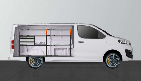LS3 Equipamiento para vehículos para Expert, Jumpy, Vivaro, Scudo & ProAce