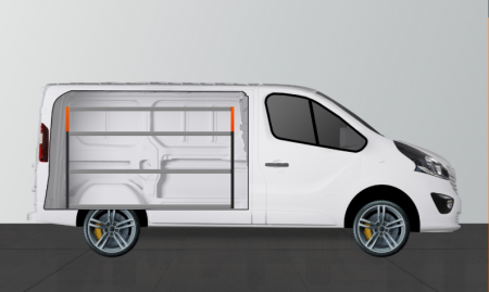 V-ENKEL Equipamiento para vehículos para furgonetas Talento, NV300, Vivaro y Trafic L1H1