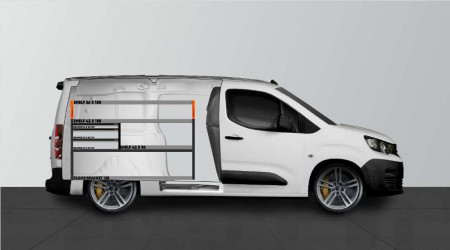 LS3 Equipamiento para vehículos para Berlingo, Combo, Proace City & Partner L2