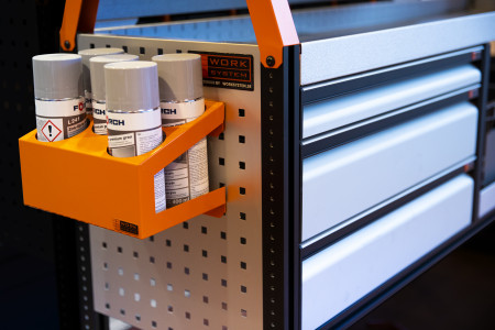 Smartbox para latas de spray 5 espacios