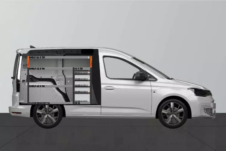 PRO5 equipamiento para vehículo Ford Connect