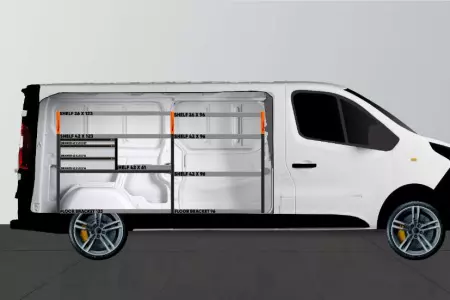 LS3 Equipamiento para vehículos para Talento, NV300 & Trafic L2