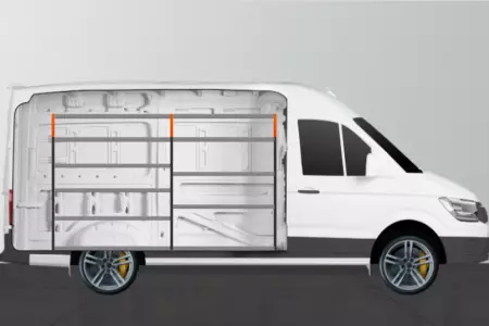 V-ENKEL Equipamiento para vehículos para la Mercedes Sprinter Standard L2H2