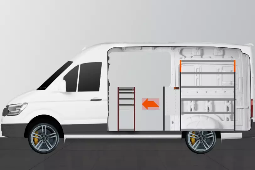 Equipamiento para vehículos LD42 Mercedes Sprinter