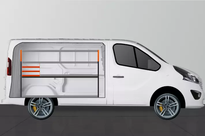 SS3 Equipamiento para vehículos Nissan Primastar