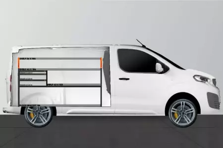 LS3 Equipamiento para vehículos para Expert, Jumpy, Vivaro, Scudo & ProAce L2