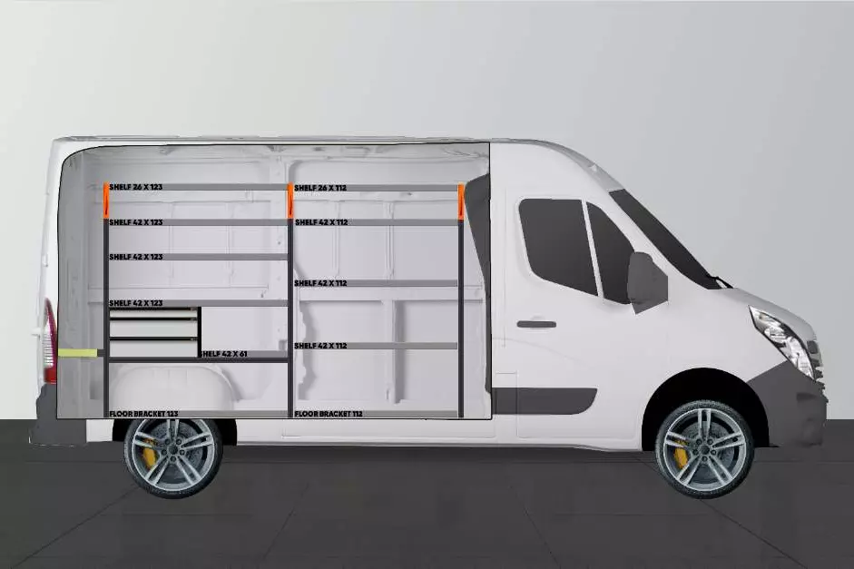 LS3 equipamiento para vehículos Renault Master