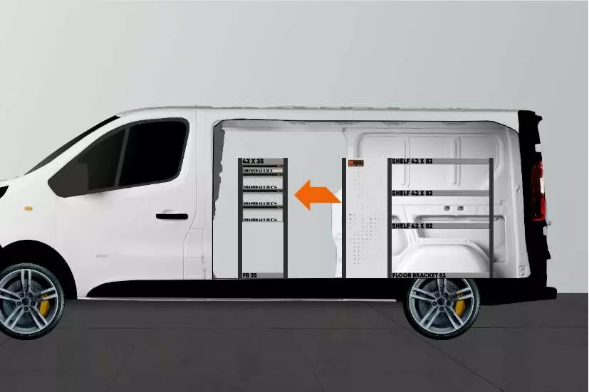 Equipamiento para vehículos LD42 Renault 