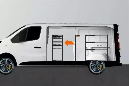LD42 Equipamiento para vehículos para la Talento, NV300 & Trafic L2