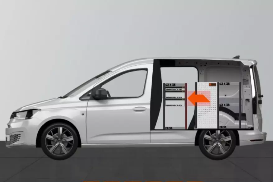 Equipamiento para vehículos LD42 Volkswagen CADDY