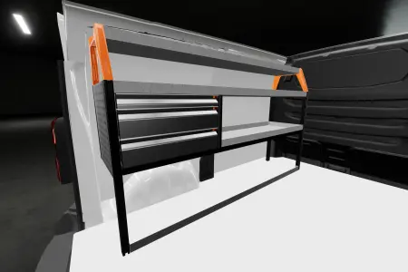 LS3 Equipamiento para vehículos para Expert, Jumpy, Vivaro, Scudo & ProAce L2