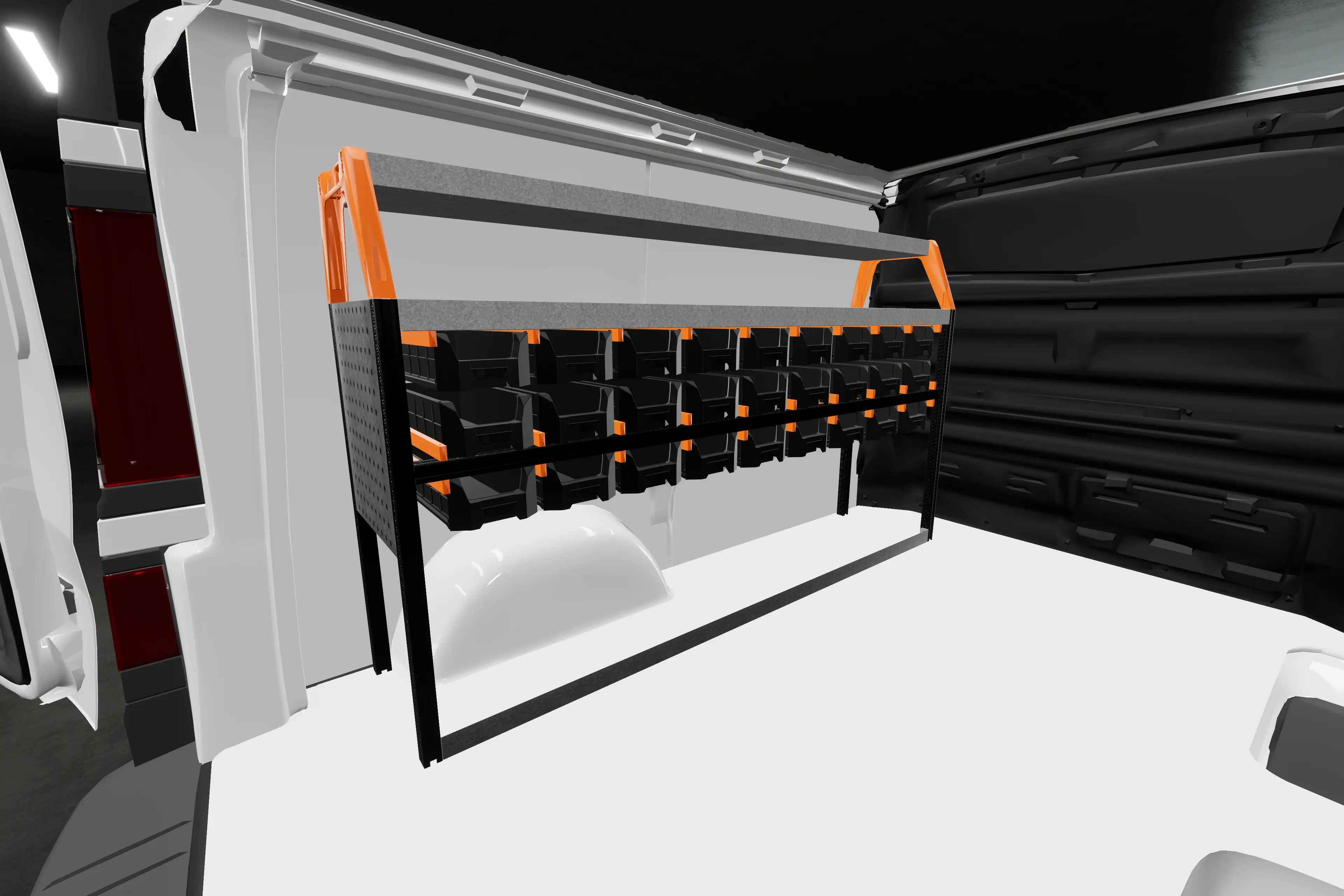Rack equipamiento para vehículos Nissan Primastar