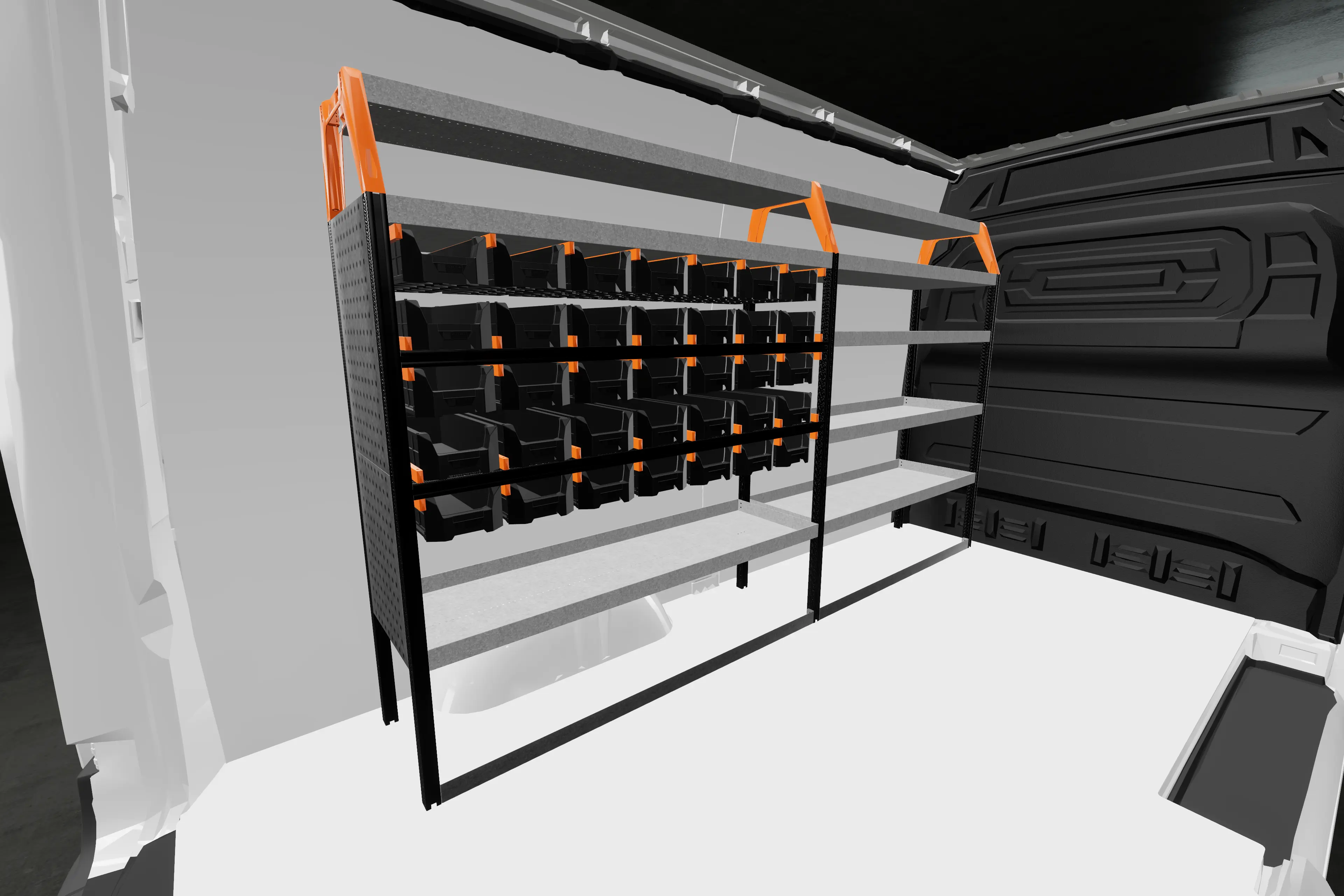 Rack equipamiento para vehículos Mercedes Sprinter