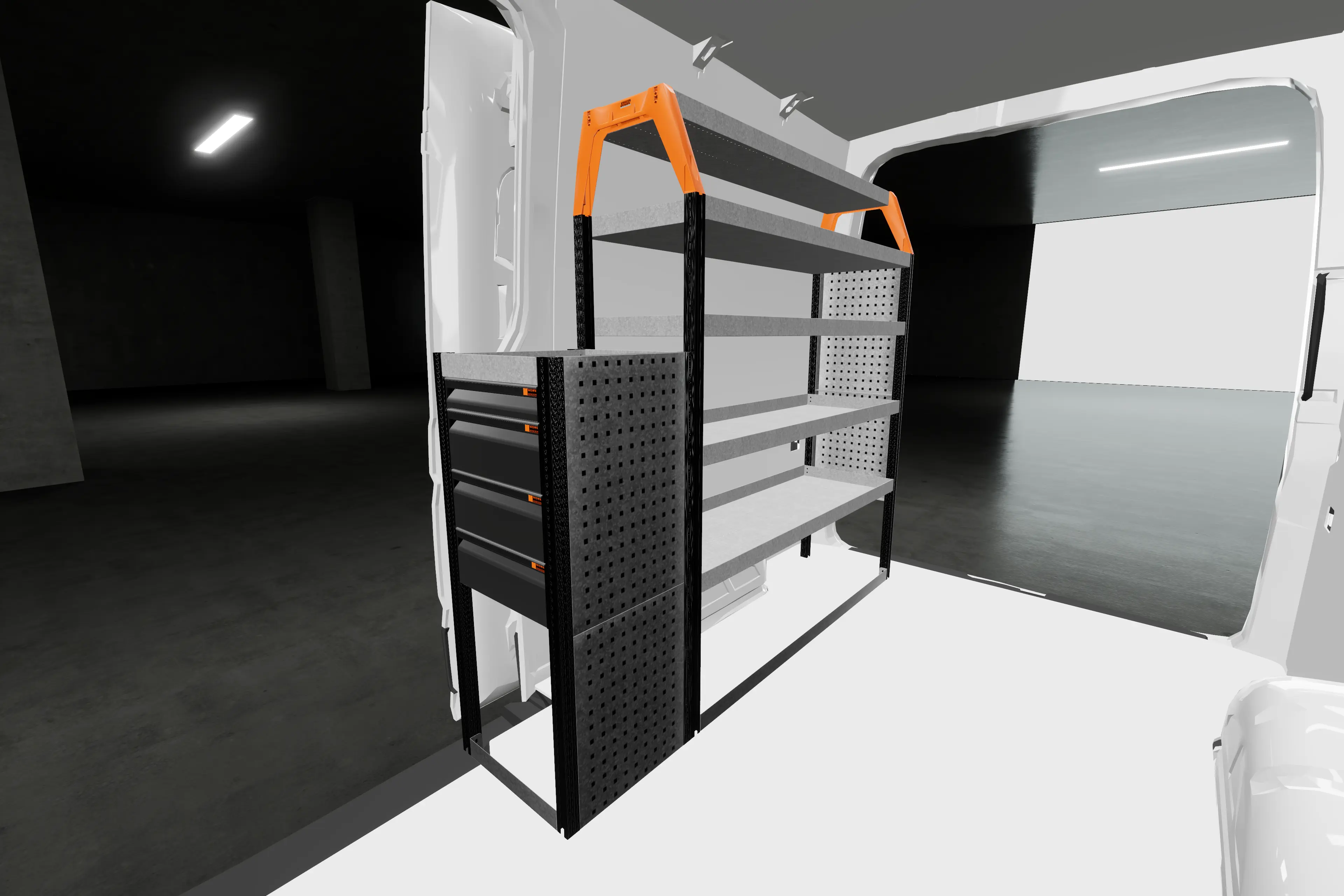Equipamiento para vehículos LD42 MAN TGE