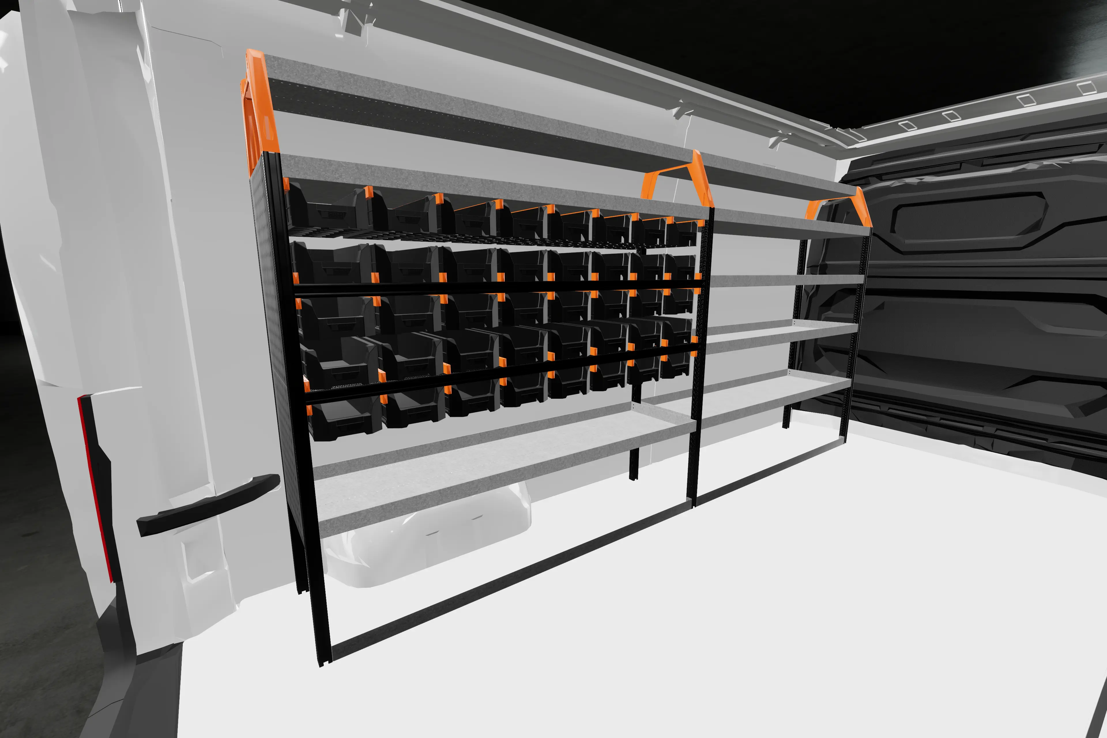 Rack equipamiento para vehículos Renault Master