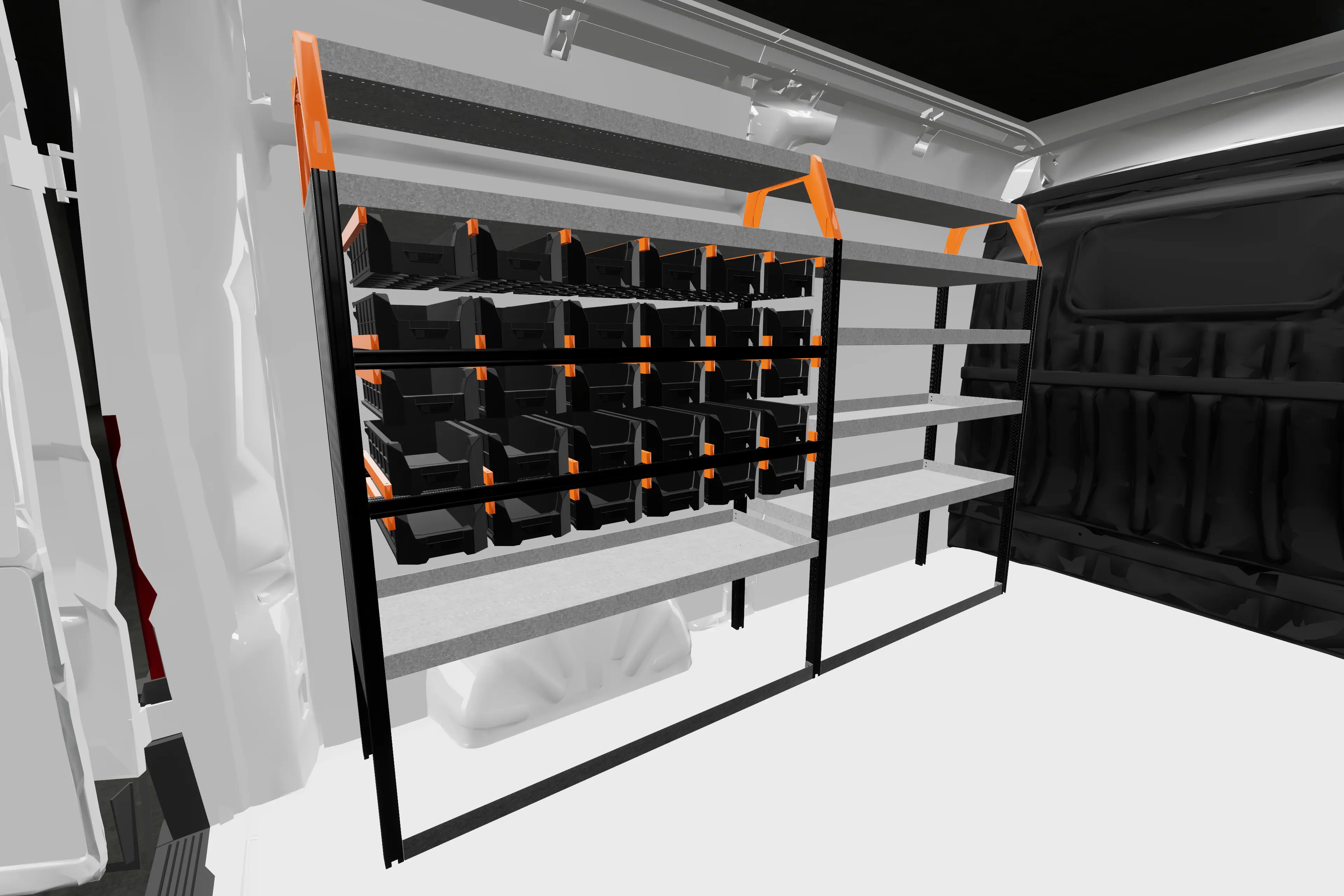 Rack equipamiento para vehículos Fiat Ducato