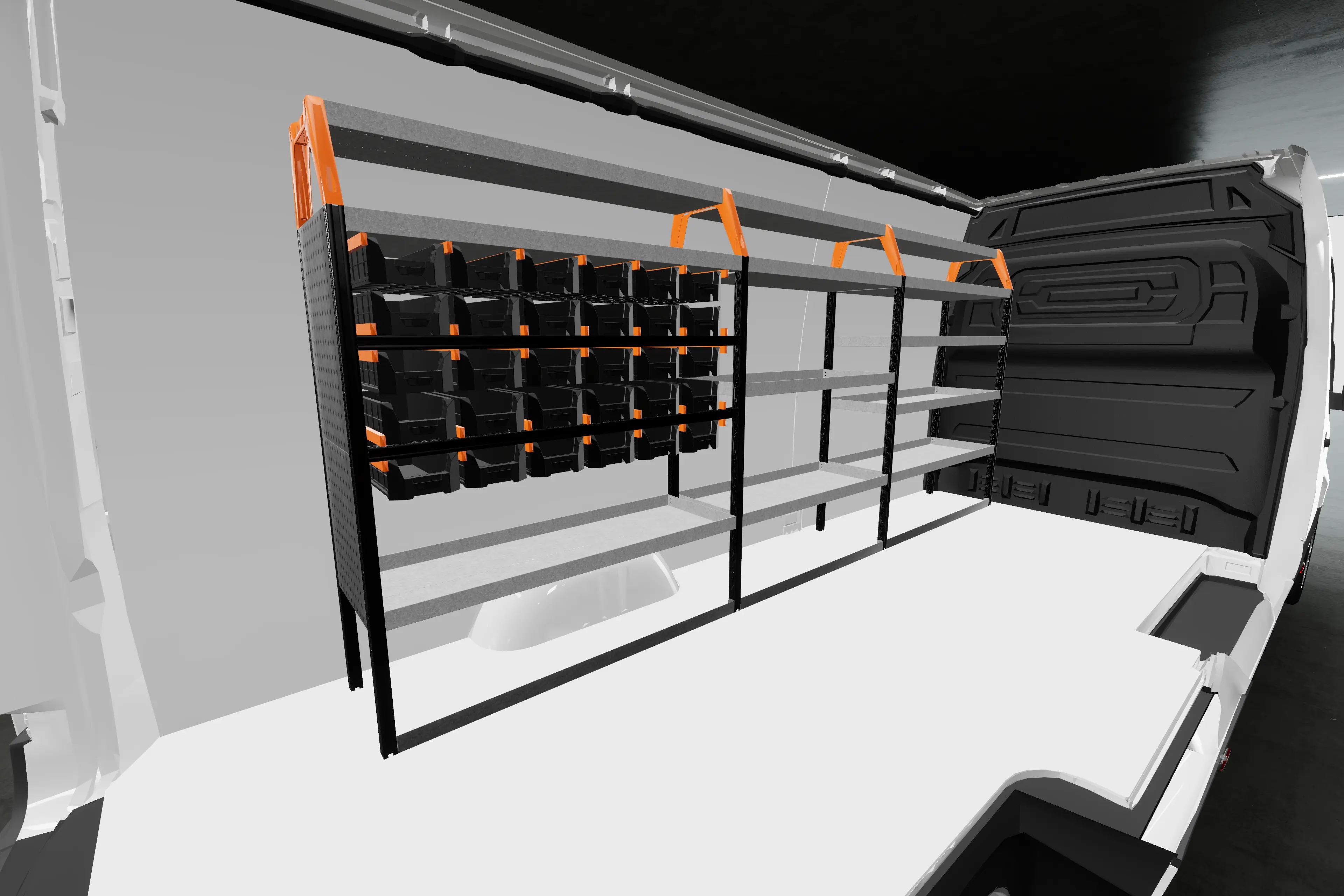 Rack equipamiento para vehículos Mercedes Sprinter