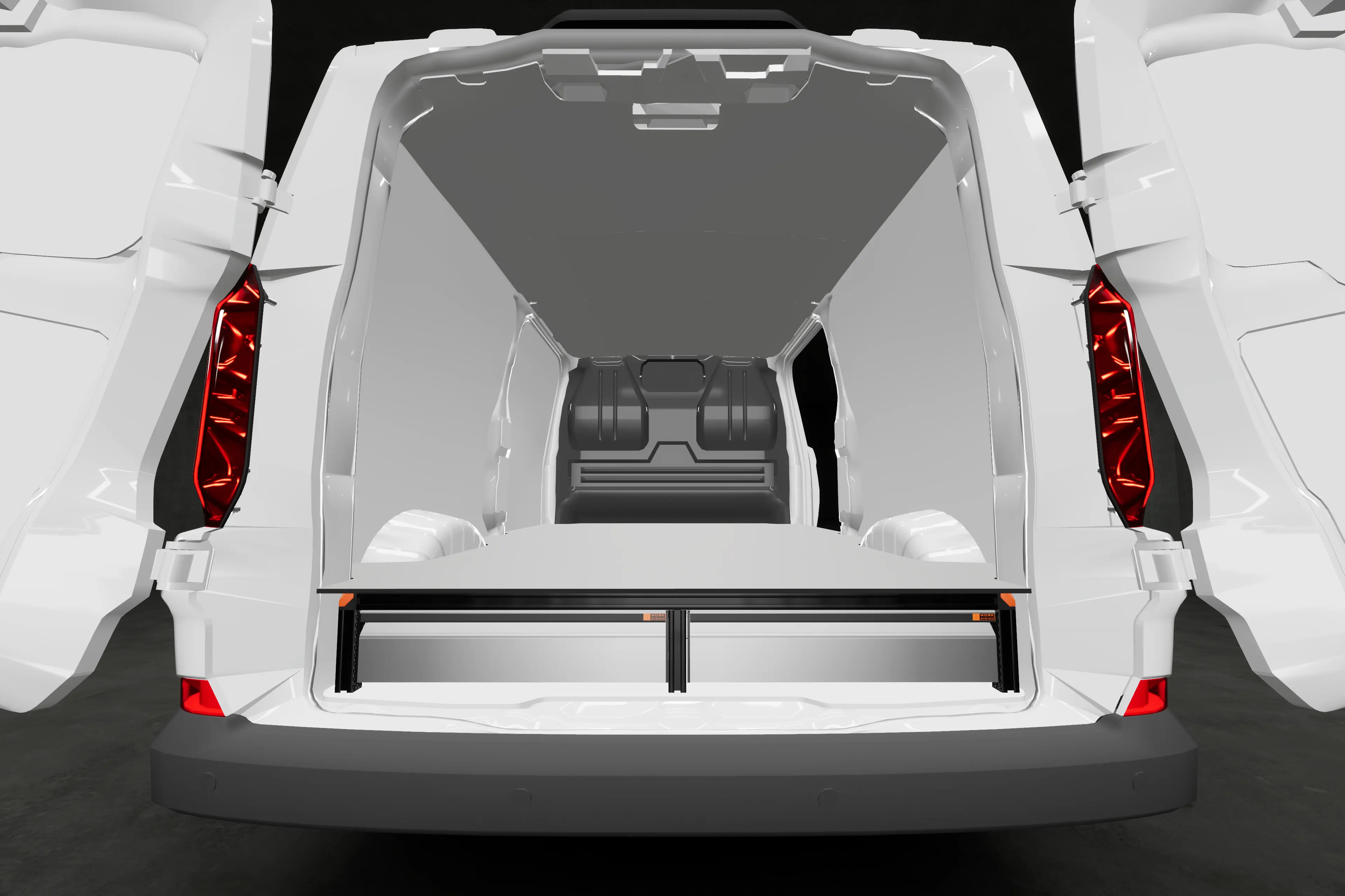 Doble fondo bajo Volkswagen Transporter
