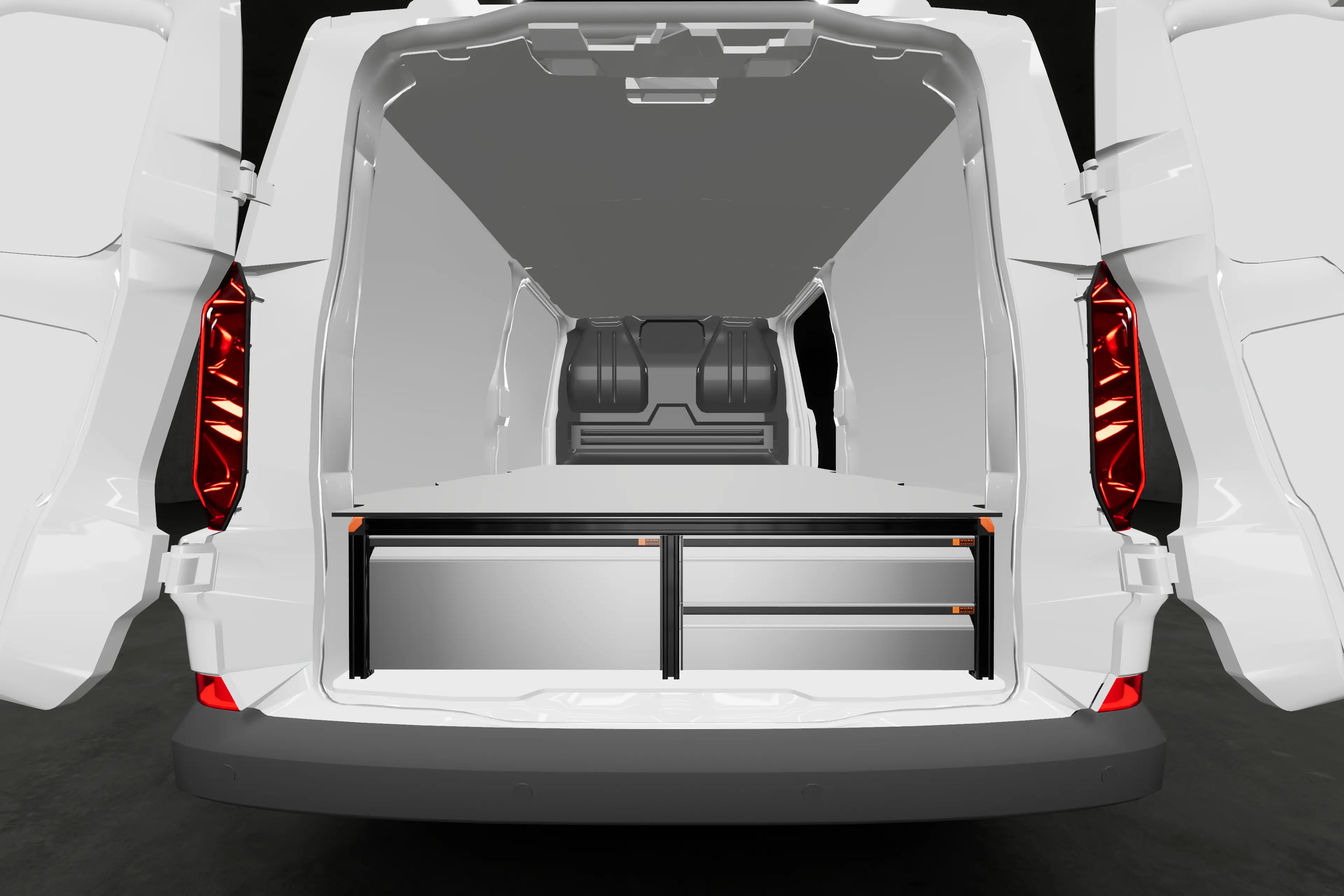 Doble fondo alto con cajón adicional Volkswagen Transporter